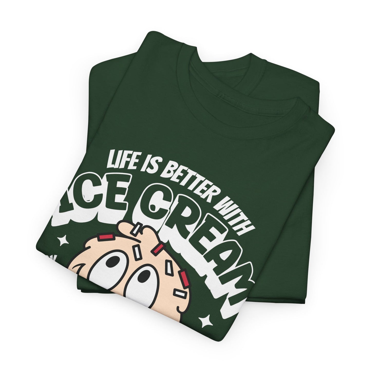 COOKIES & CREAM ICE CREAM - Dessert (Basic Tee)