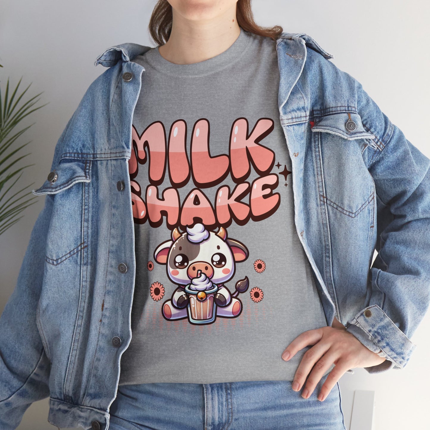 STRAWBERRY MILKSHAKE - Drinks (Basic Tee)