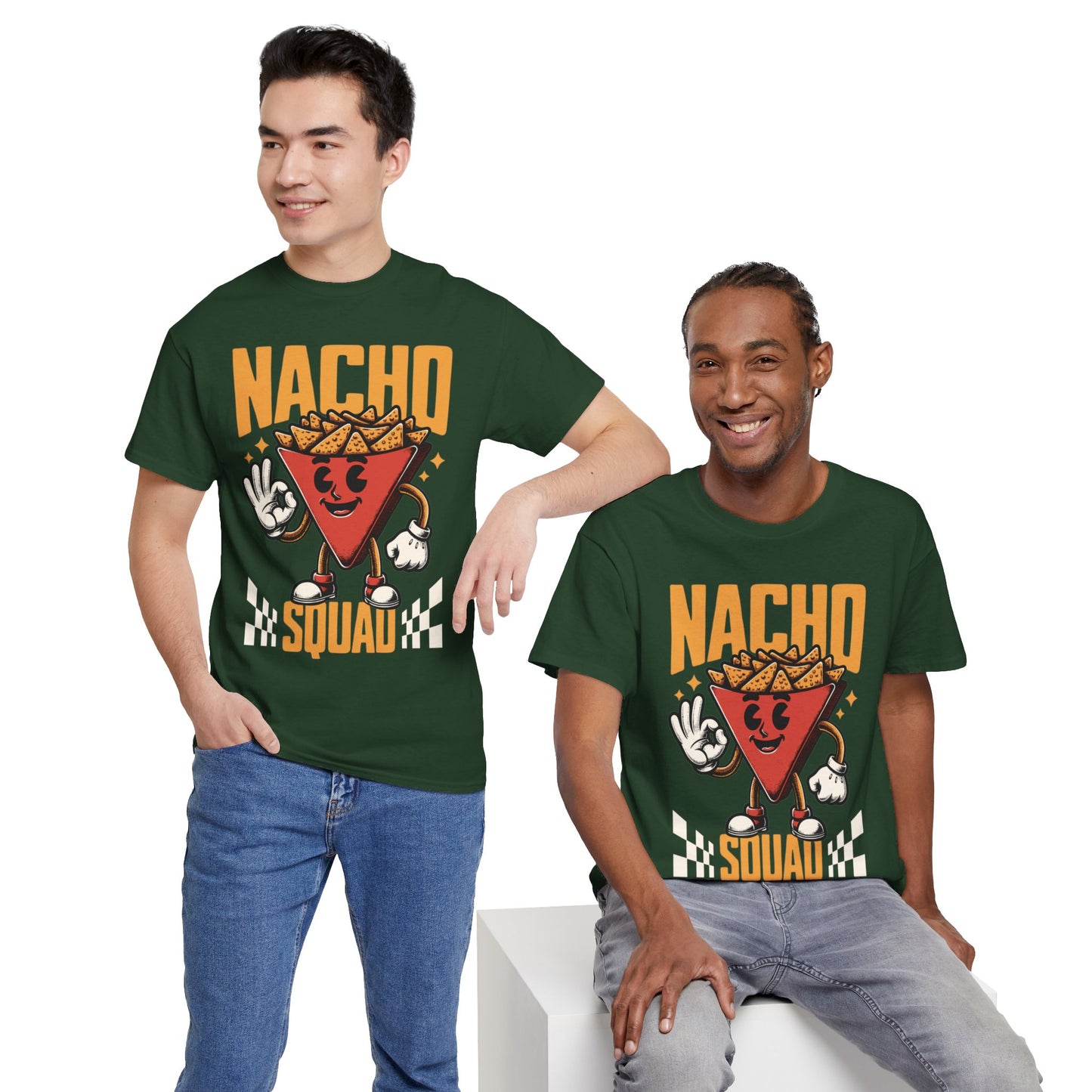 CHEESE NACHOS - Tacos/Nachos (Basic Tee)