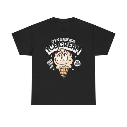 COOKIES & CREAM ICE CREAM - Dessert (Basic Tee)
