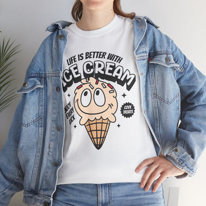 COOKIES & CREAM ICE CREAM - Dessert (Basic Tee)