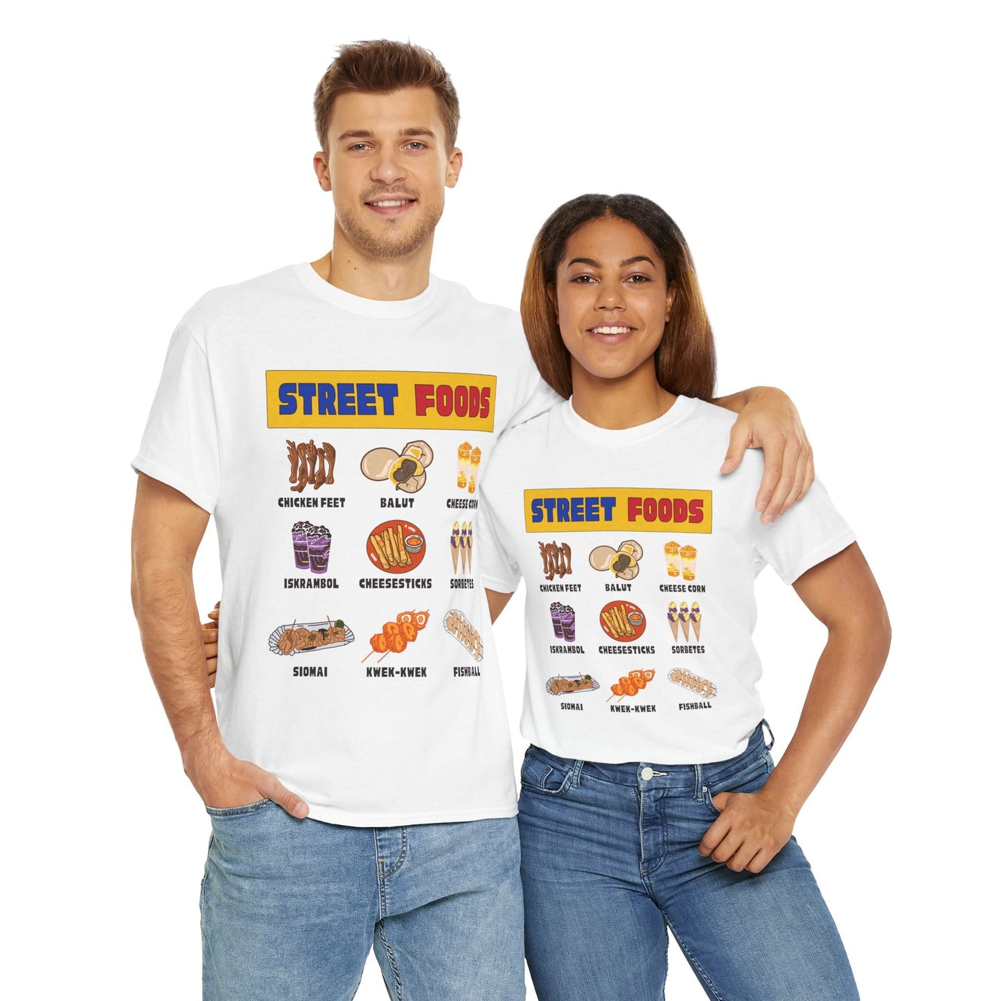 PINOY STREET FOODS 2 - Filipino Food (Basic Tee)