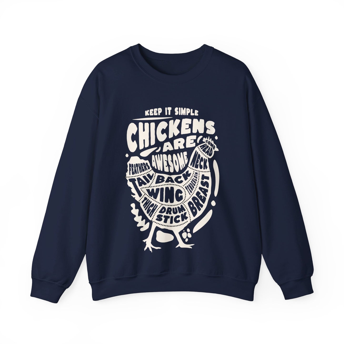 ROAST CHICKEN - All Meat (Sweatshirt)