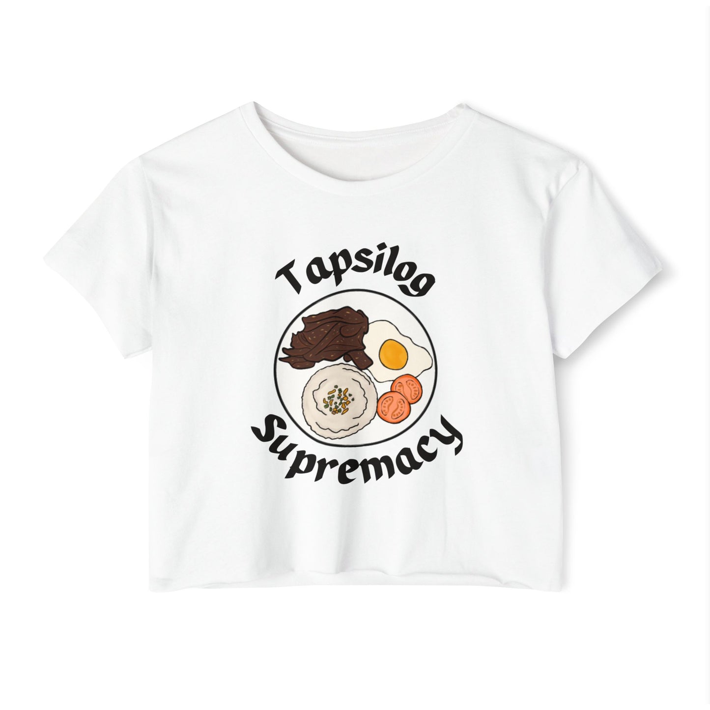 TAPSILOG - Filipino Food (Crop Top)