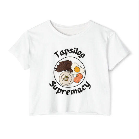 TAPSILOG - Filipino Food (Crop Top)