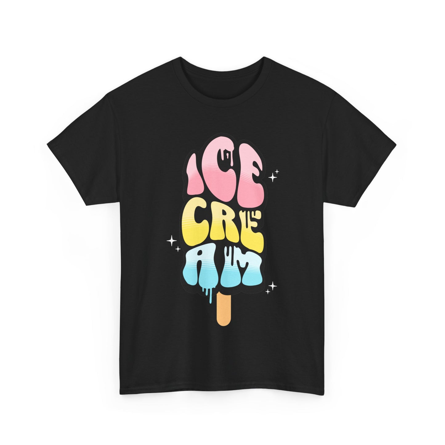 COTTON CANDY ICE CREAM - Dessert (Basic Tee)