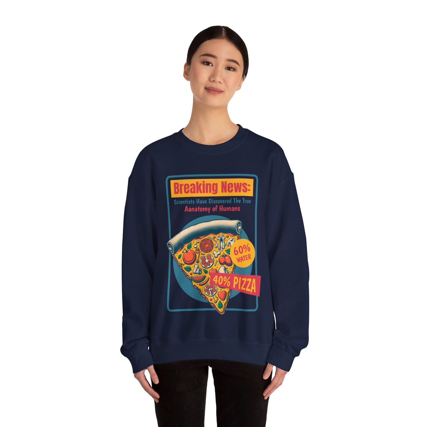 SMOKED SALMON - Pizza (Sweatshirt)