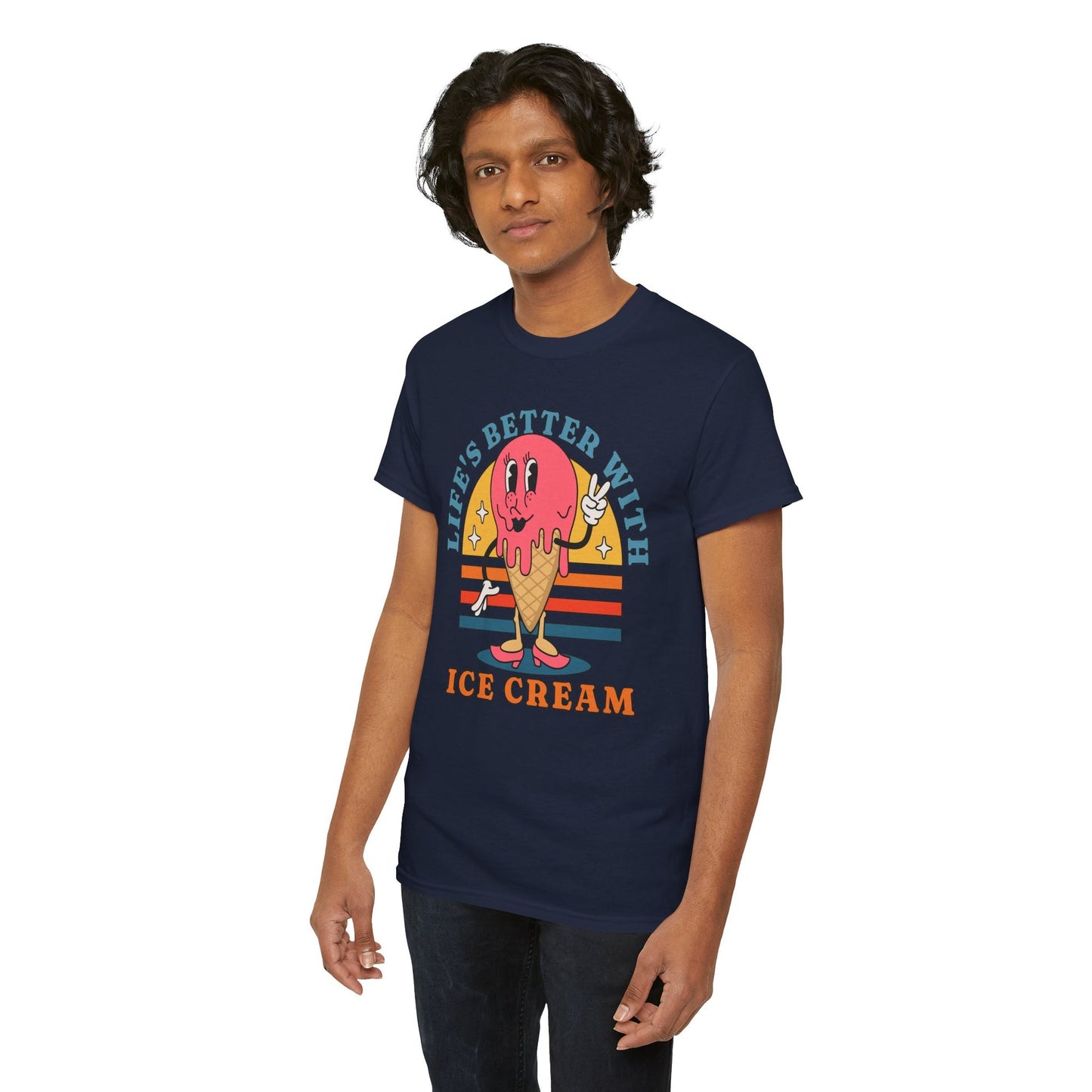 STRAWBERRY ICE CREAM - Dessert (Basic Tee)
