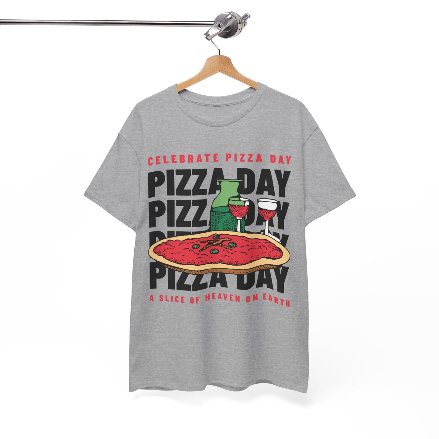 SALAMI & PEPPERS - Pizza (Basic Tee)