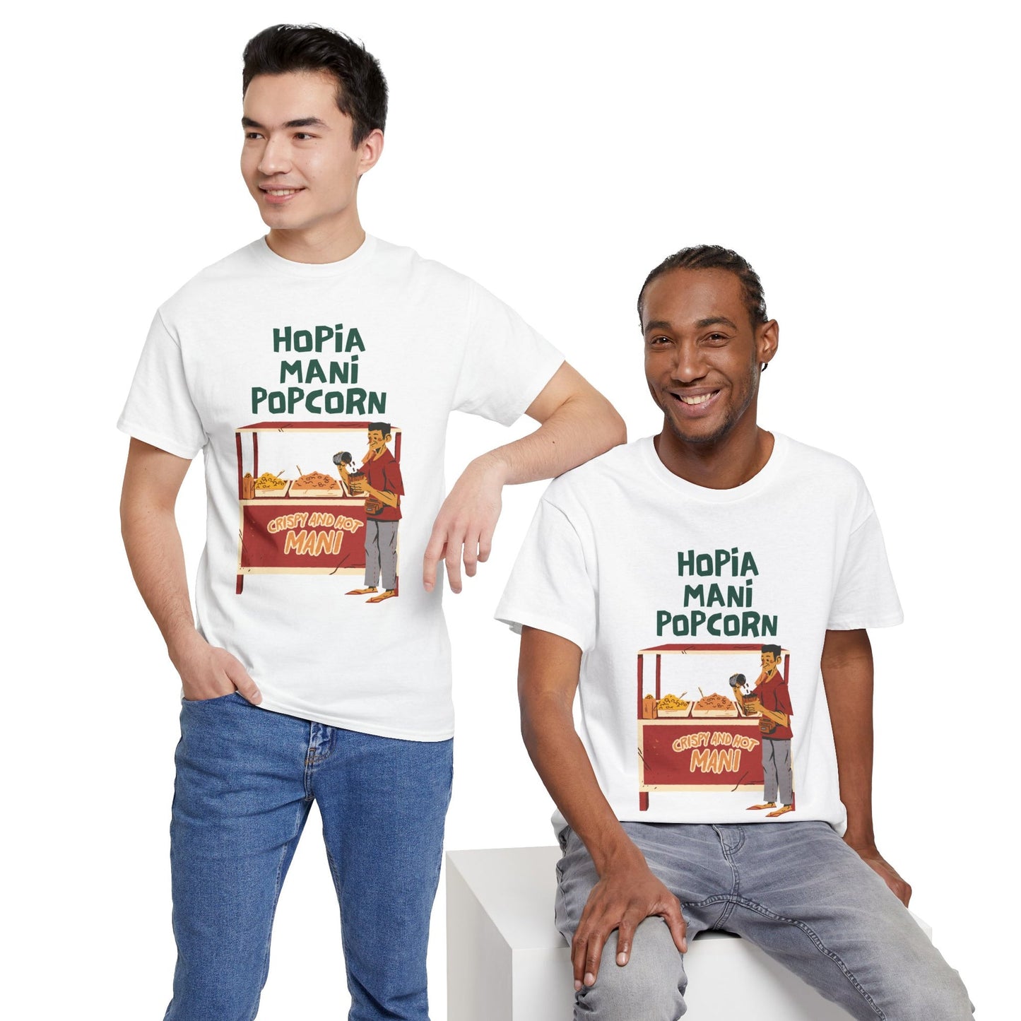 HOPIA MANI POPCORN - Filipino Food (Basic Tee)