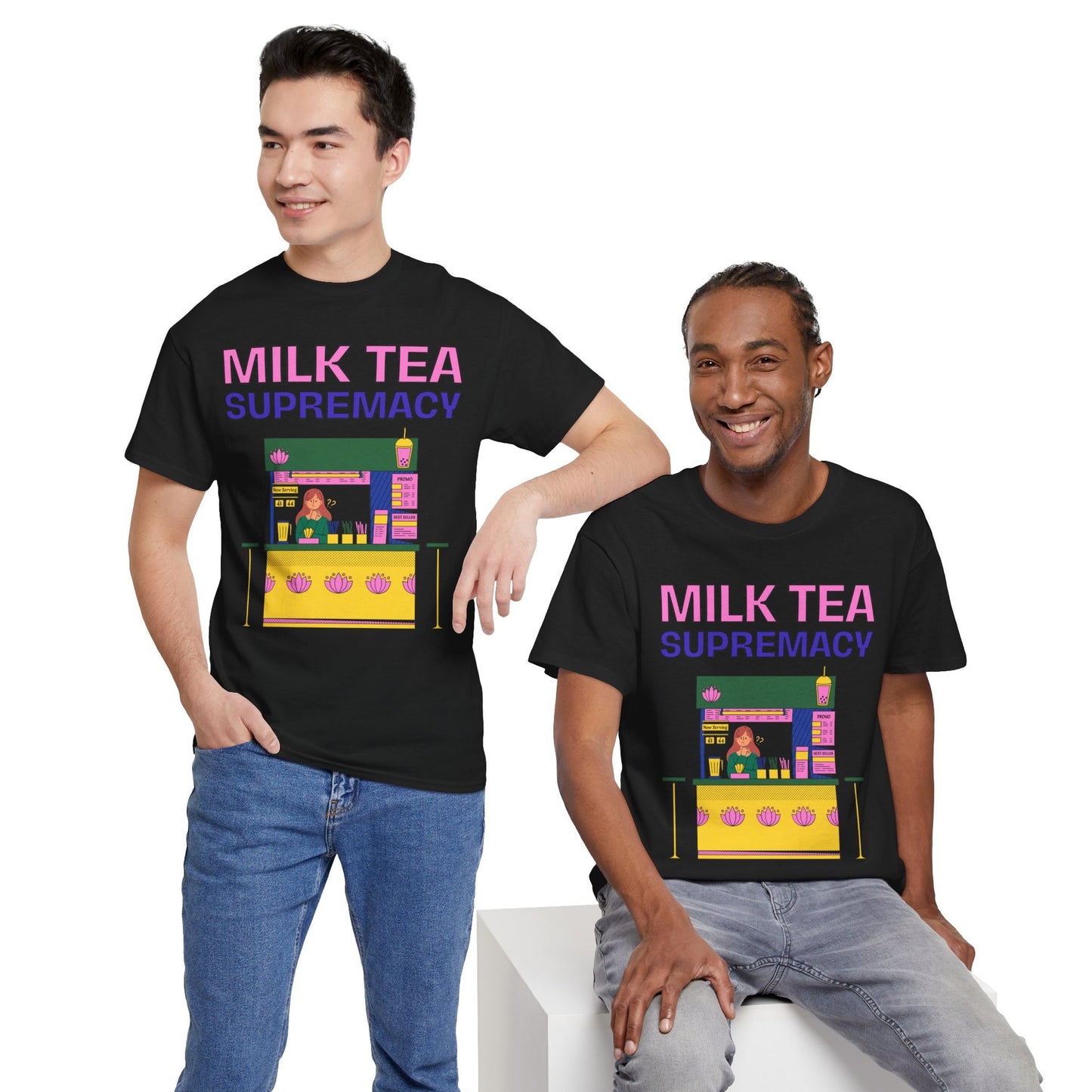 CARAMEL MILK TEA - Drinks (Basic Tee)