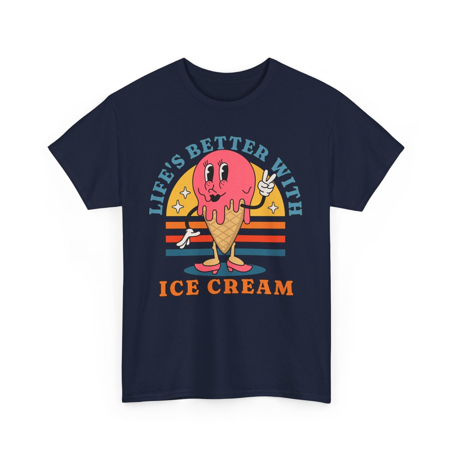 STRAWBERRY ICE CREAM - Dessert (Basic Tee)