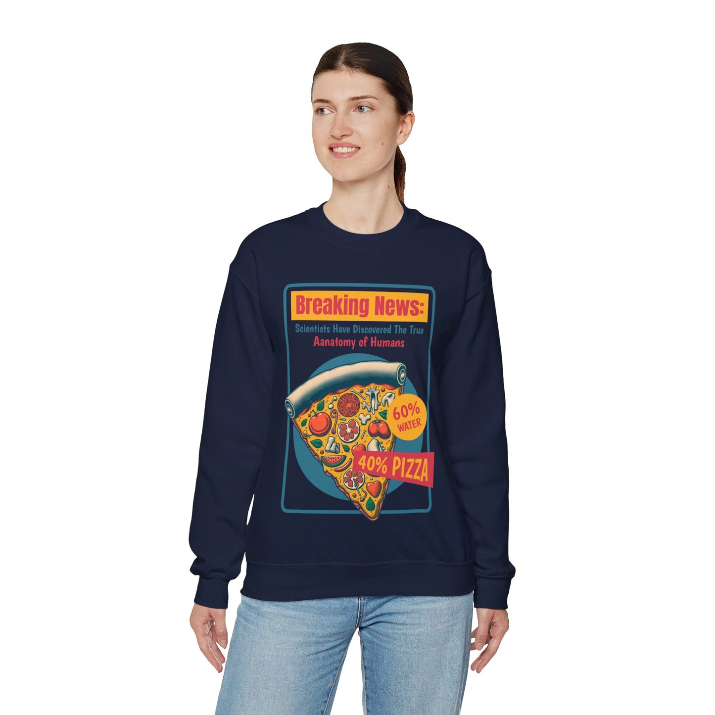 SMOKED SALMON - Pizza (Sweatshirt)