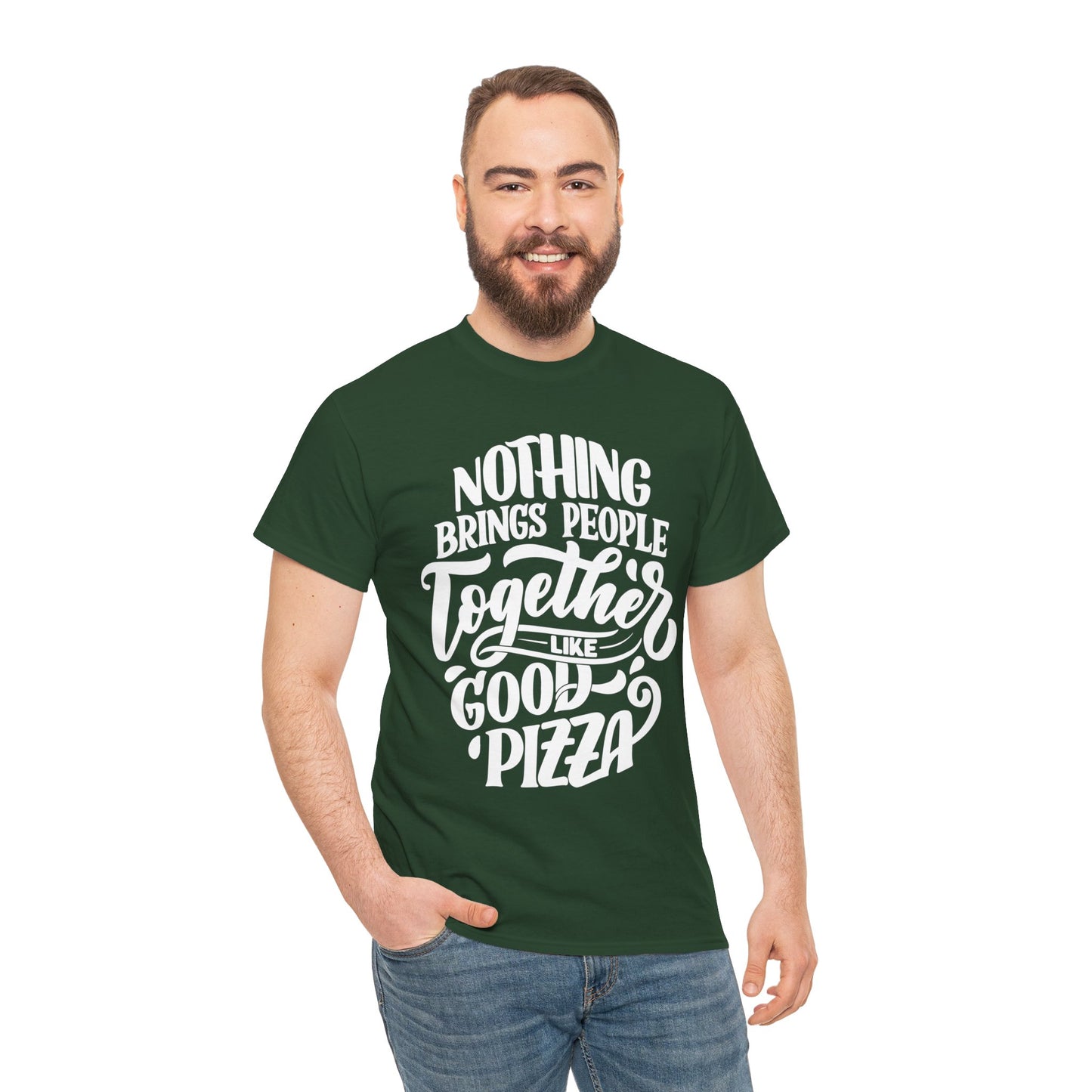 EGGPLANT PARMESAN - Pizza (Basic Tee)