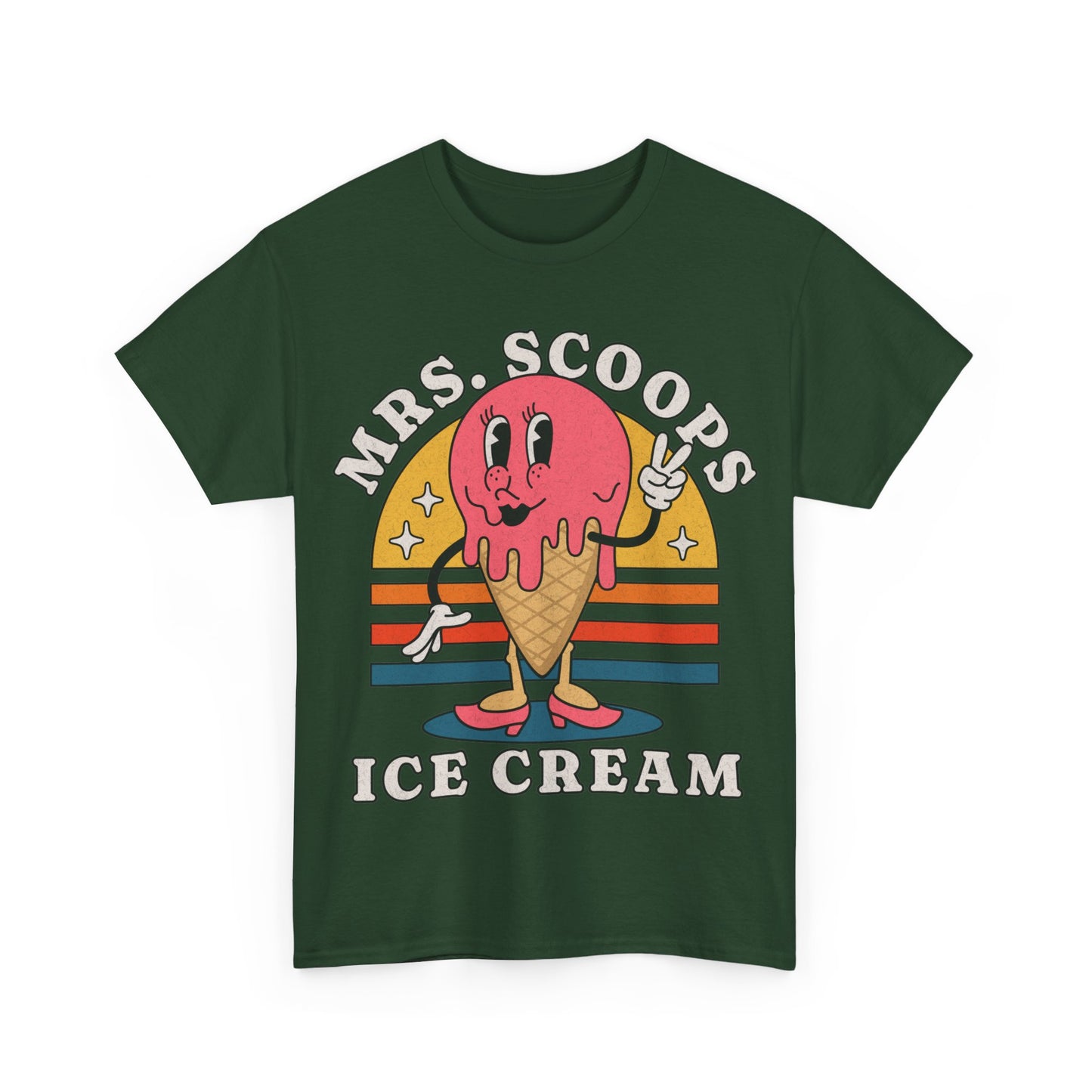 STRAWBERRY ICE CREAM - Dessert (Basic Tee)