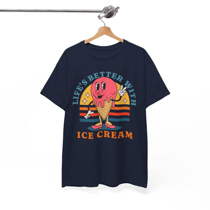 STRAWBERRY ICE CREAM - Dessert (Basic Tee)