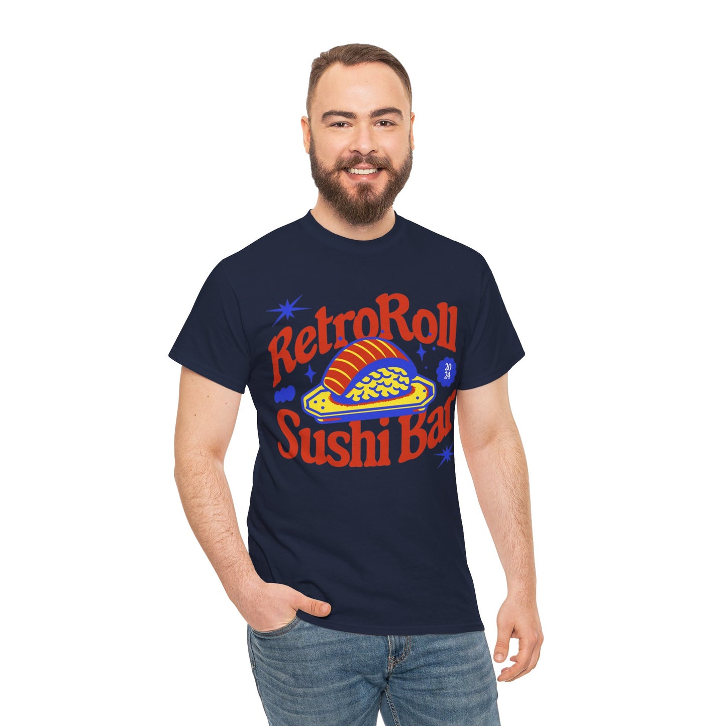 SALMON SUSHI - Japanese Food (Basic Tee)