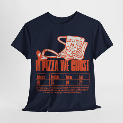 ROAST GARLIC & SHRIMP - Pizza (Basic Tee)