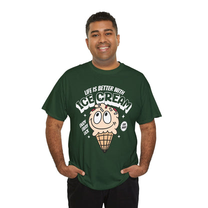 COOKIES & CREAM ICE CREAM - Dessert (Basic Tee)