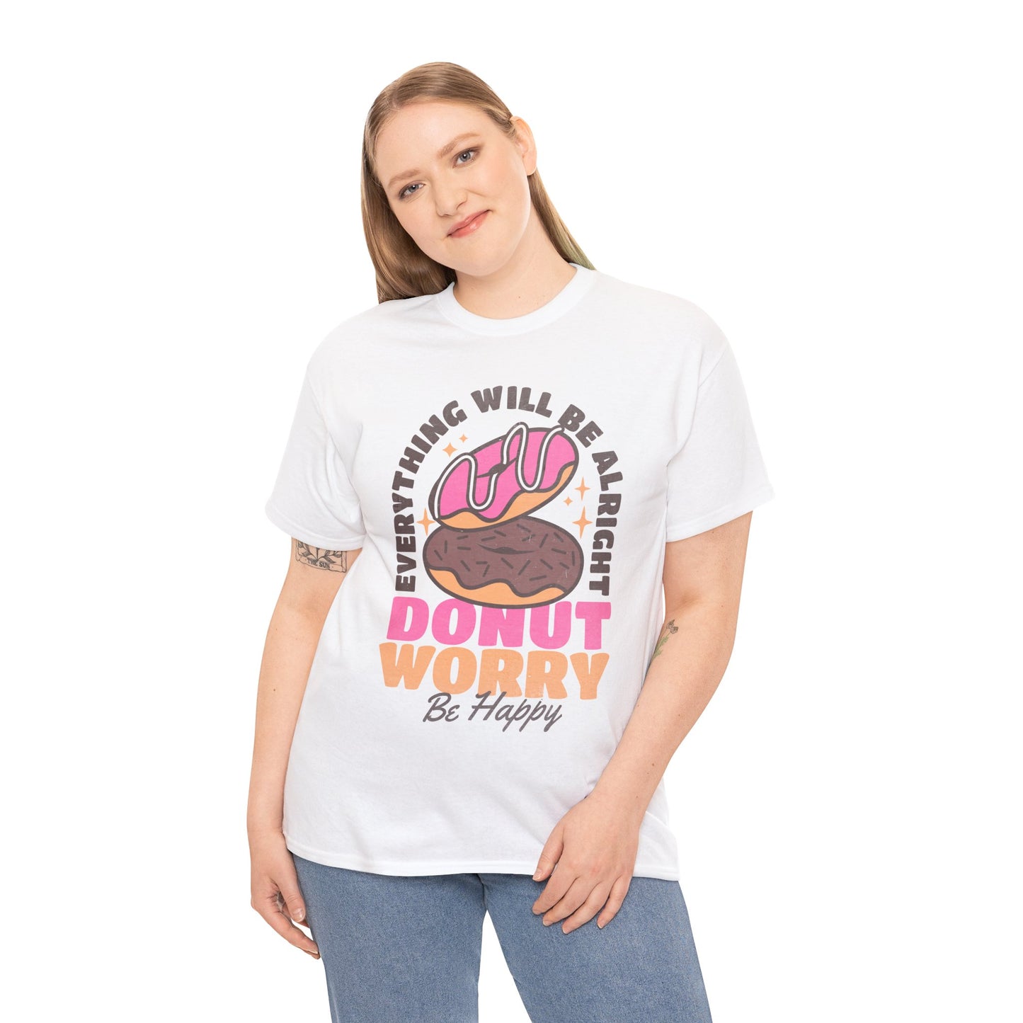 APPLE FRITTER DONUT - Dessert (Basic Tee)