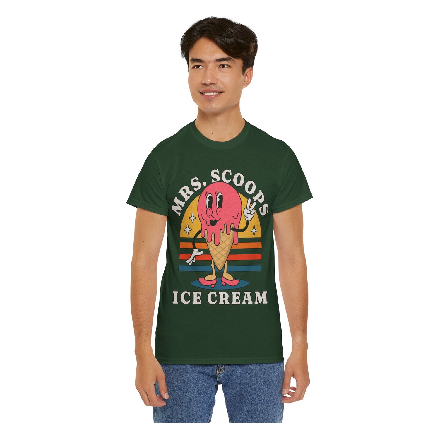 STRAWBERRY ICE CREAM - Dessert (Basic Tee)