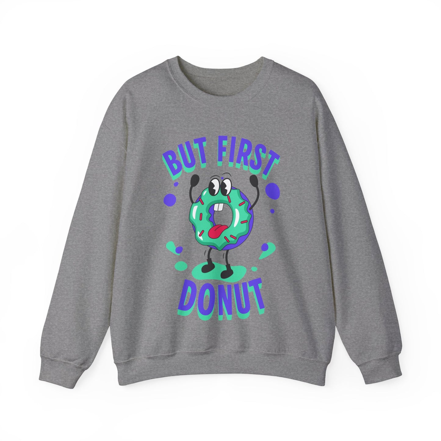 VANILLA FROSTED DONUT - Dessert (Sweatshirt)