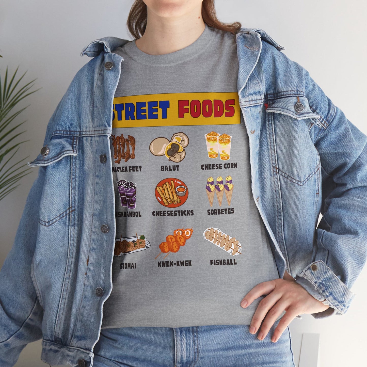 PINOY STREET FOODS 2 - Filipino Food (Basic Tee)