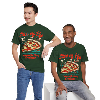 LOBSTER & SPINACH - Pizza (Basic Tee)