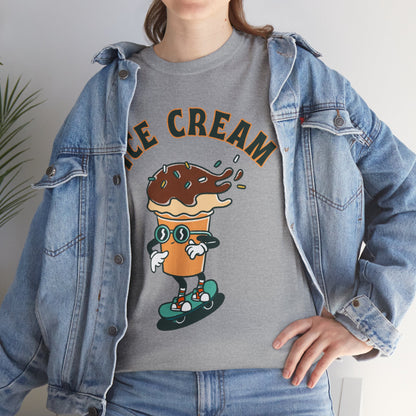 CHOCOLATE ICE CREAM - Dessert (Basic Tee)