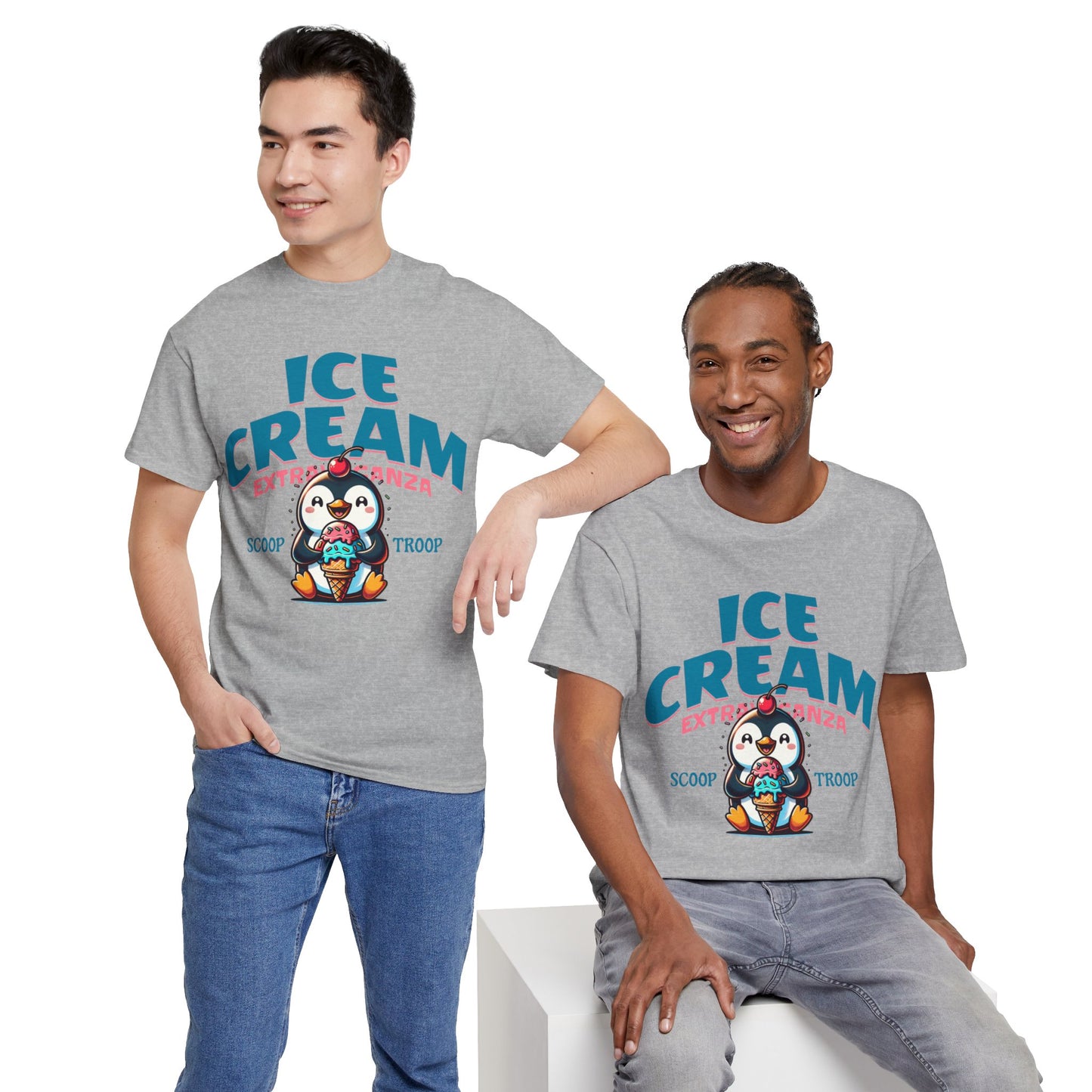 COOKIE DOUGH ICE CREAM - Dessert (Basic Tee)