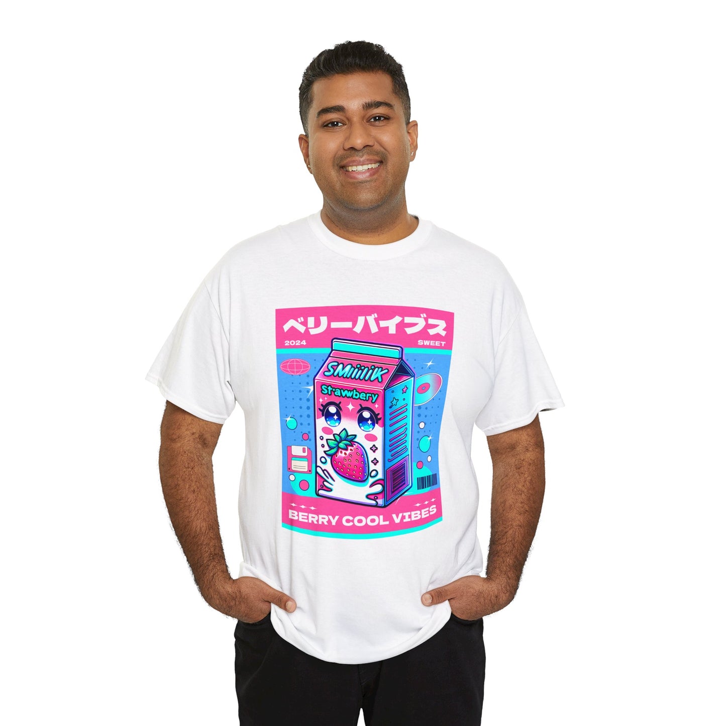 STRAWBERRY MILK - Drinks (Basic Tee)