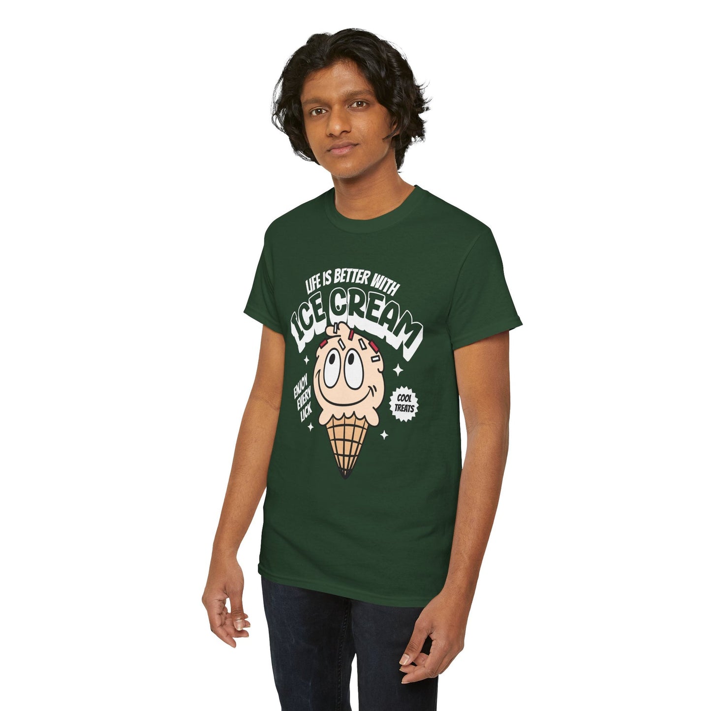 COOKIES & CREAM ICE CREAM - Dessert (Basic Tee)