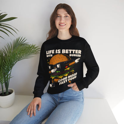 BBQ RANCH BURGER - Burger Sweatshirt)