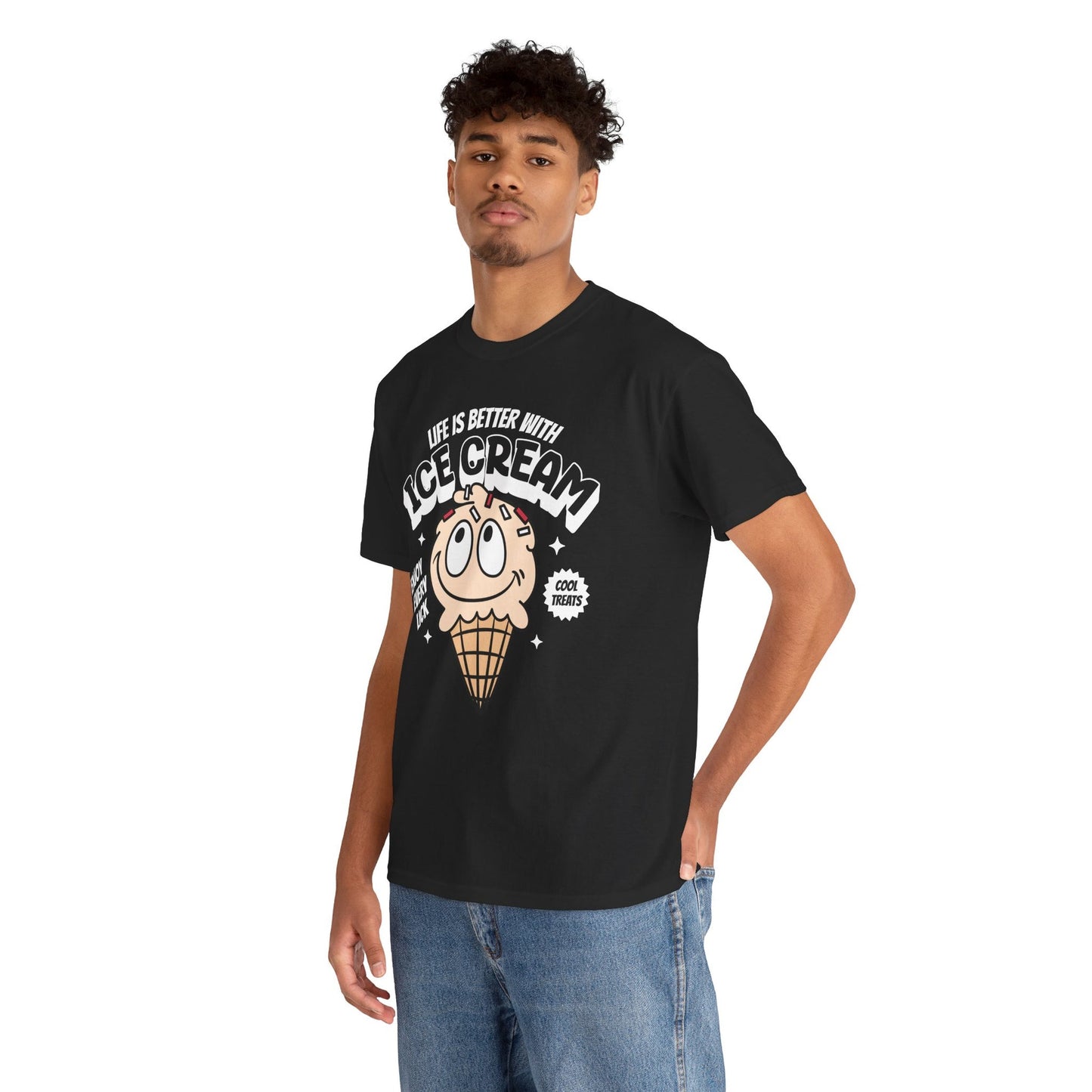 COOKIES & CREAM ICE CREAM - Dessert (Basic Tee)