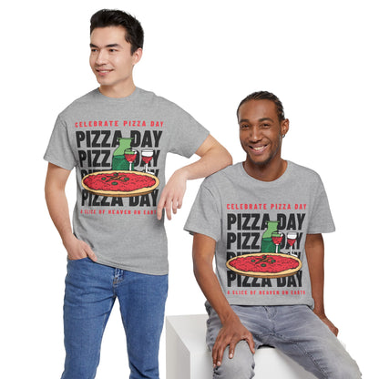 SALAMI & PEPPERS - Pizza (Basic Tee)