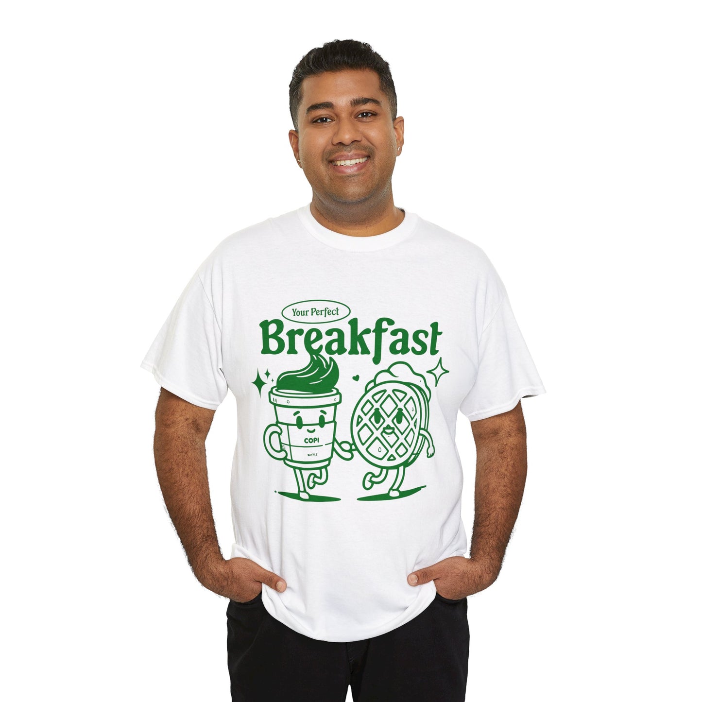 WAFFLE & COFFEE - Breakfast (Basic Tee)