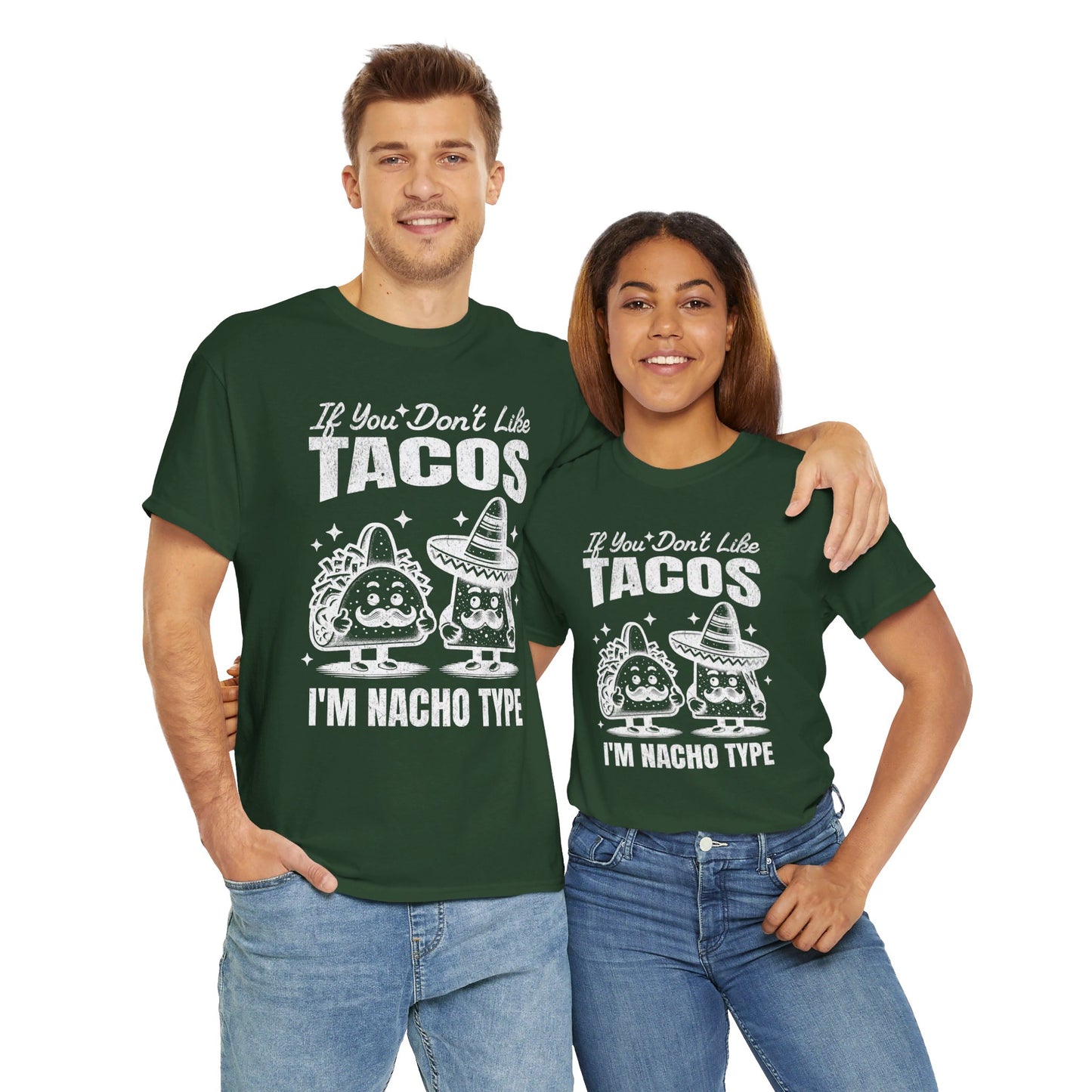 POLLO ASADO TACOS - Tacos/Nachos (Basic Tee)