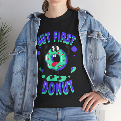 VANILLA FROSTED DONUT - Dessert (Basic Tee)