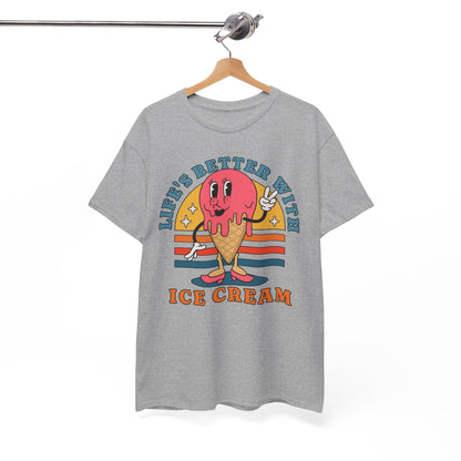 STRAWBERRY ICE CREAM - Dessert (Basic Tee)