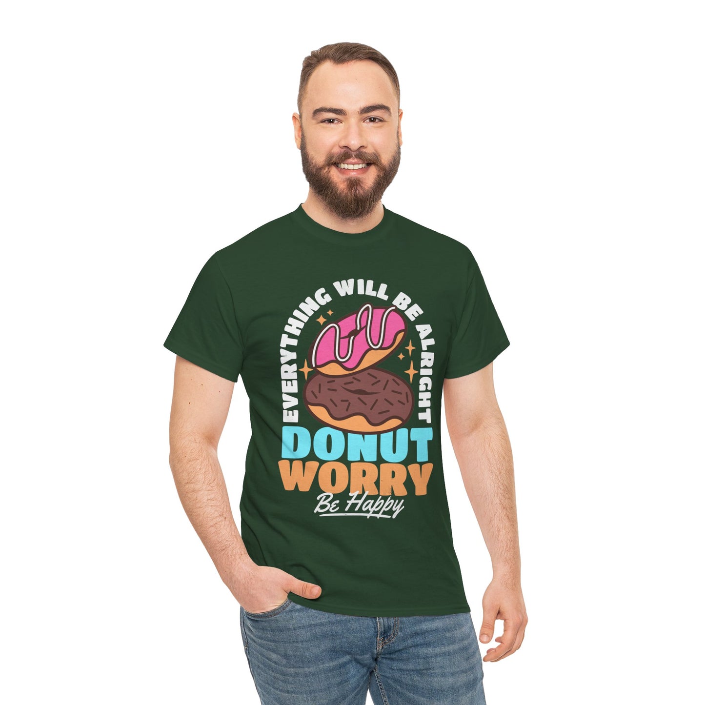 APPLE FRITTER DONUT - Dessert (Basic Tee)