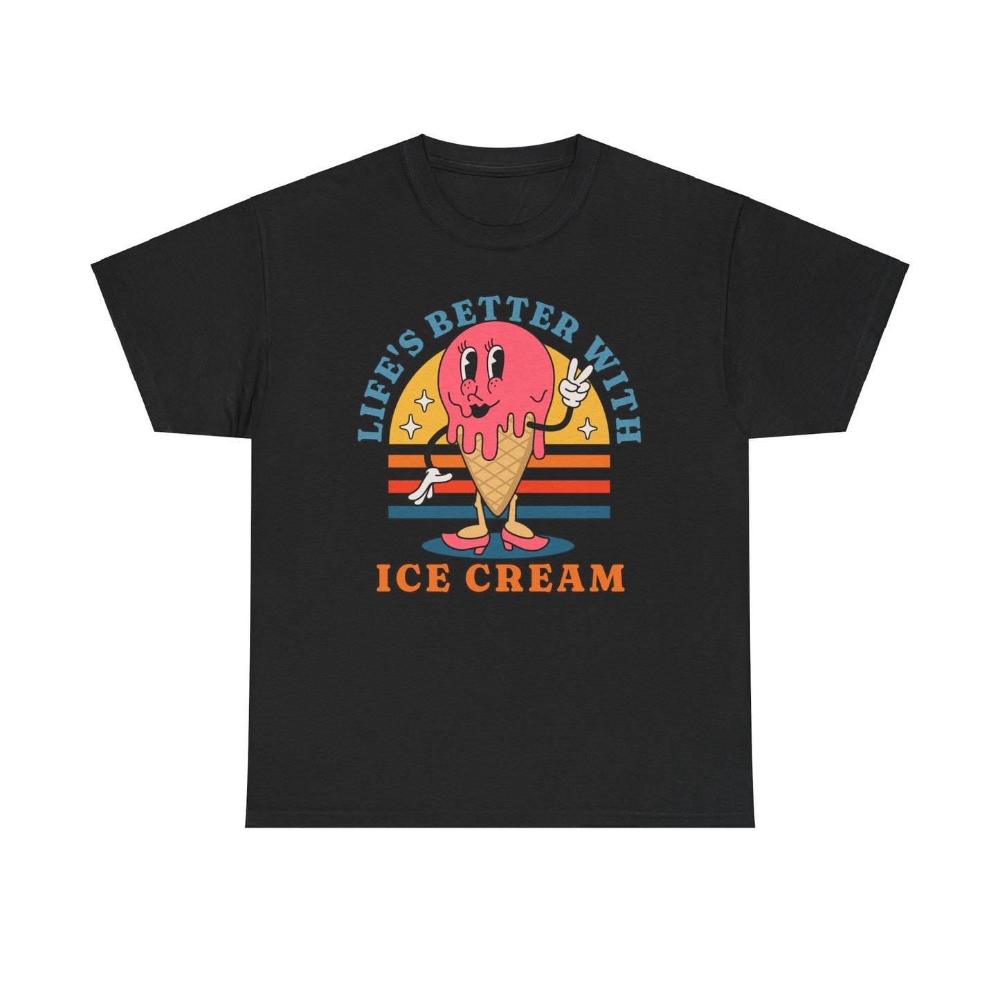 STRAWBERRY ICE CREAM - Dessert (Basic Tee)