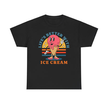 STRAWBERRY ICE CREAM - Dessert (Basic Tee)