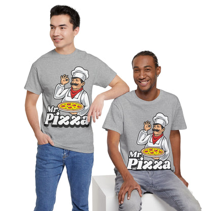 GARLIC CHICKEN - Pizza (Basic Tee)