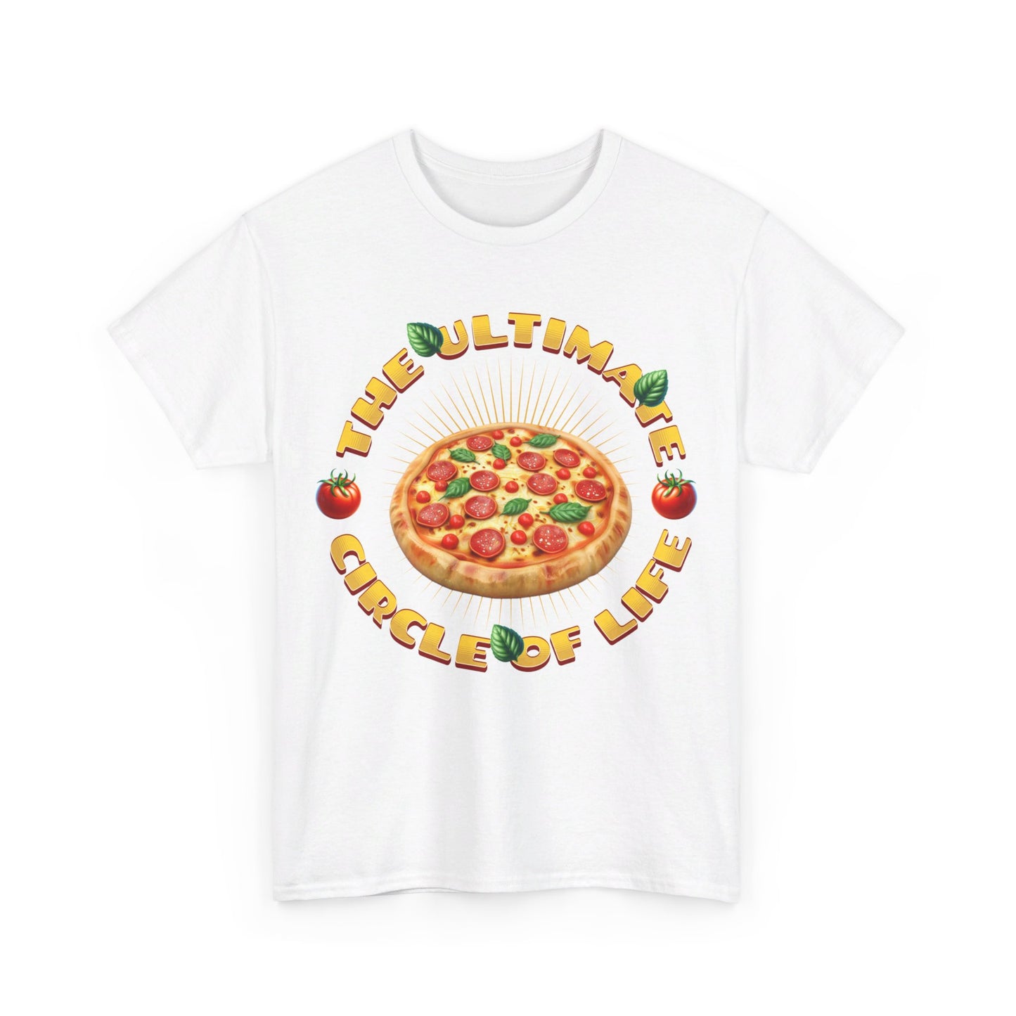 CHEESY SEAFOOD - Pizza (Basic Tee)