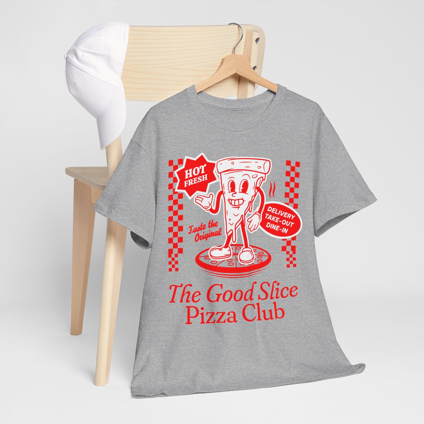 CHICKEN PARMESAN - Pizza (Basic Tee)