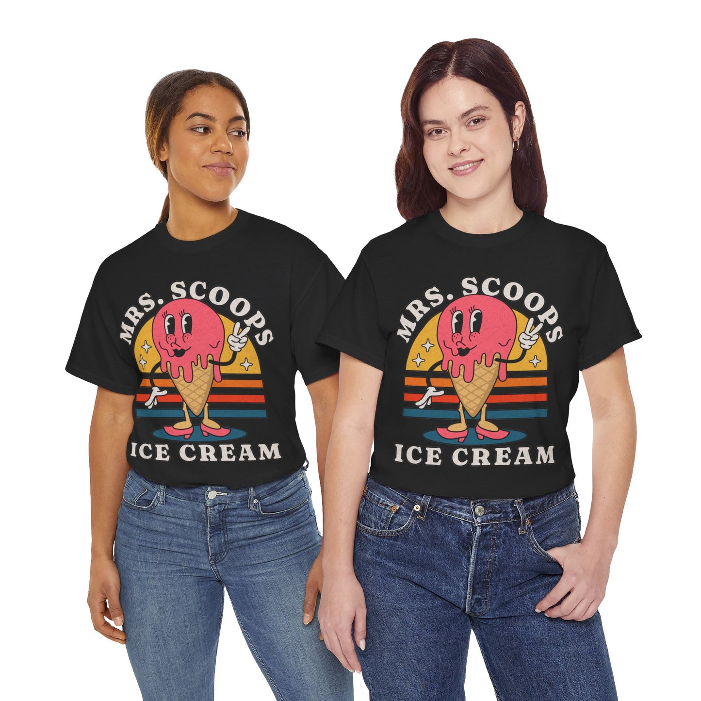 STRAWBERRY ICE CREAM - Dessert (Basic Tee)