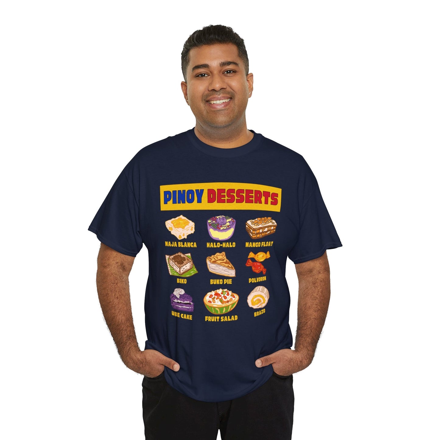 PINOY DESSERTS - Filipino Food (Basic Tee)