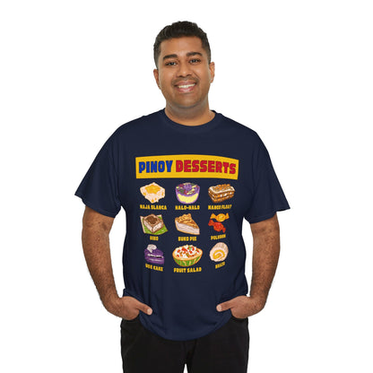PINOY DESSERTS - Filipino Food (Basic Tee)