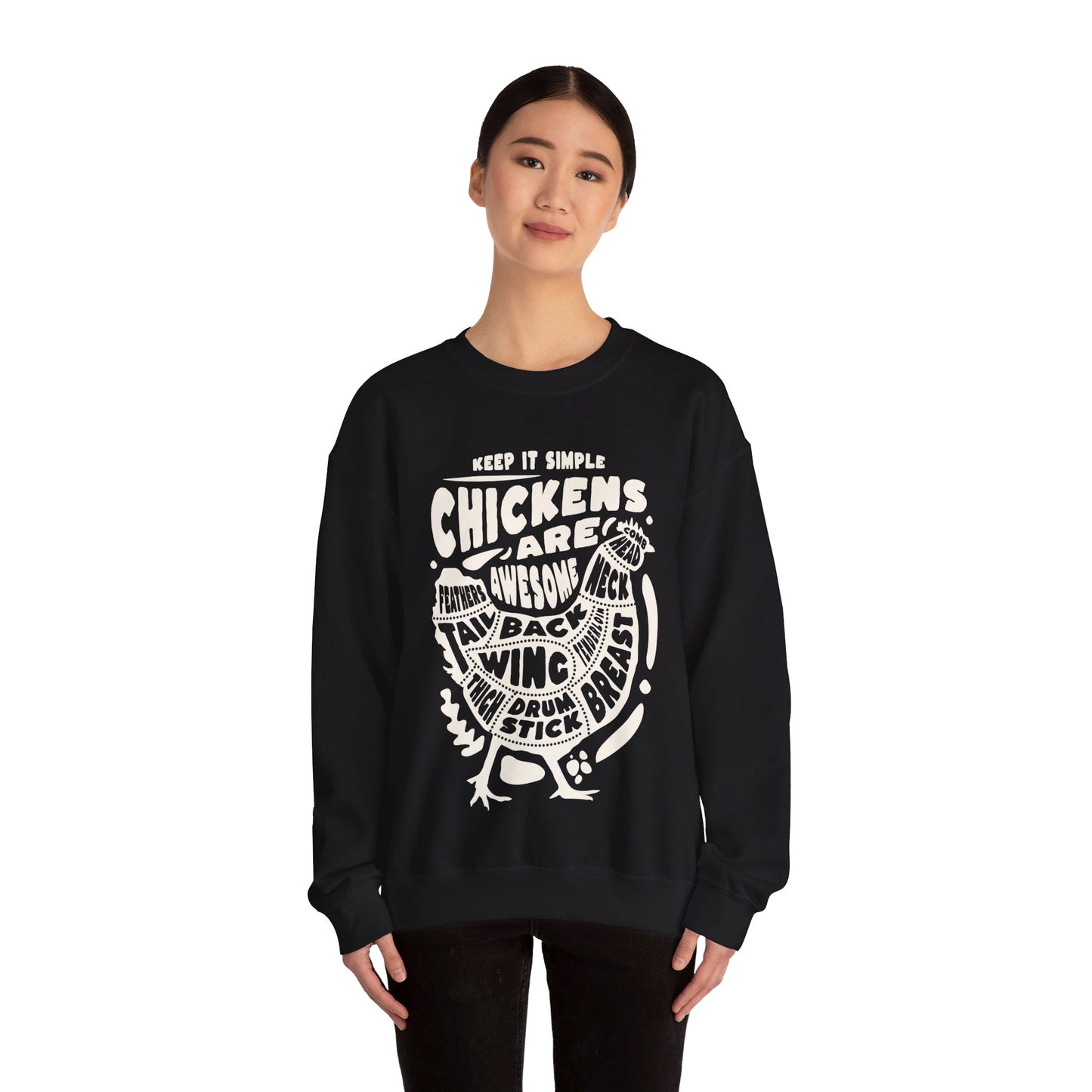 ROAST CHICKEN - All Meat (Sweatshirt)