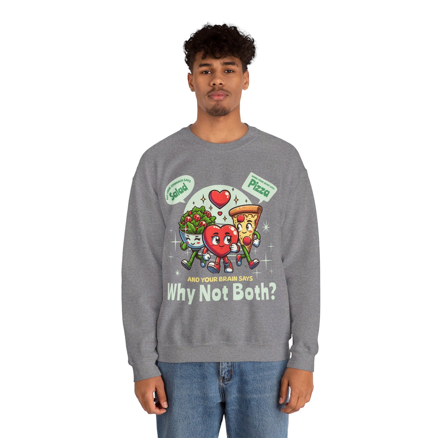 VEGAN PIZZA - Vegan (Sweatshirt)